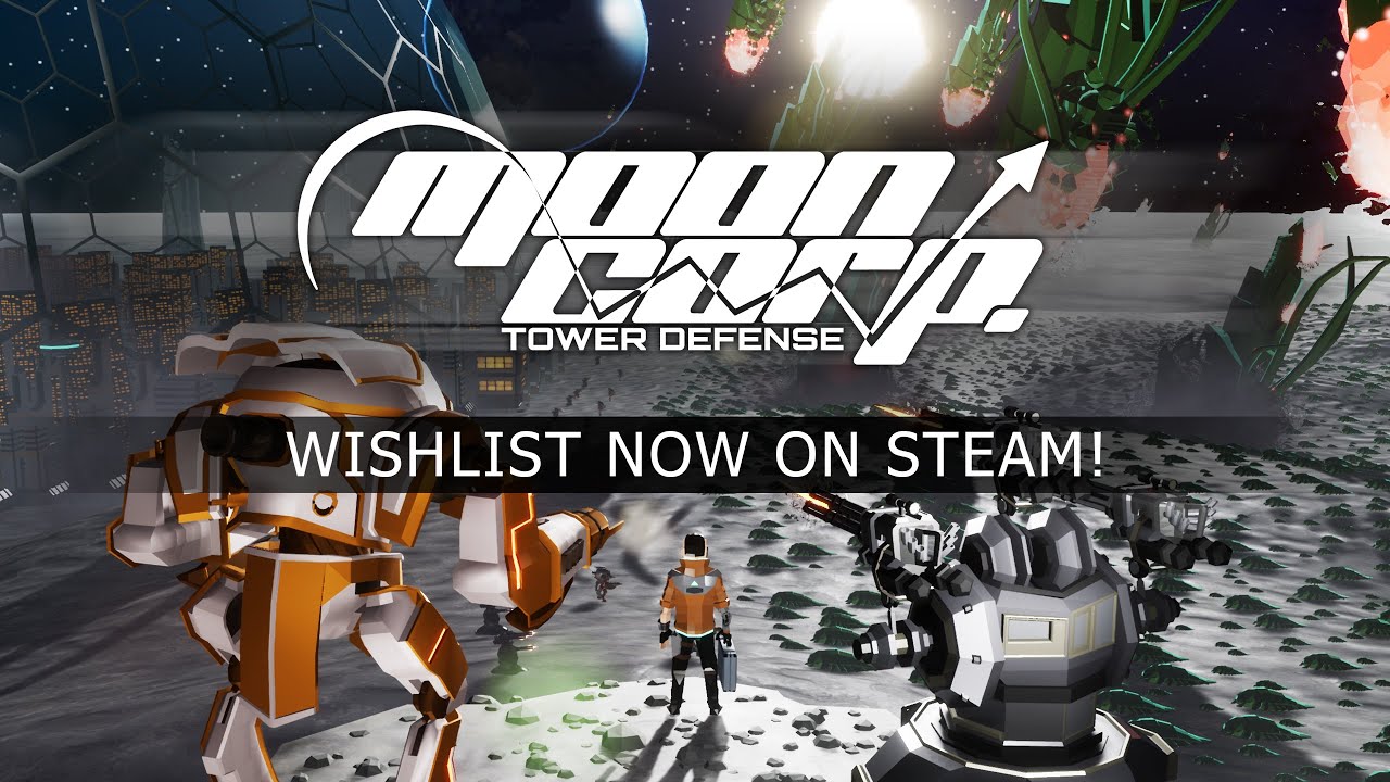 Moon Corp. Tower Defense | Announcement Trailer