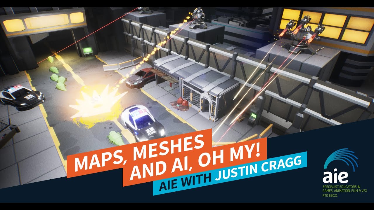 Maps, Meshes And AI, Oh My: AIE with Justin Cragg