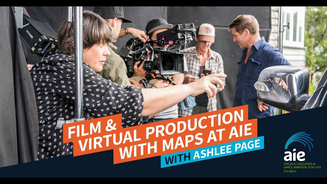 Filmmaking at AIE including Virtual Production and MAPS Film School