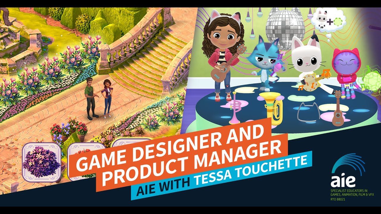Game Designer & Product Manager: AIE with Tessa Touchette