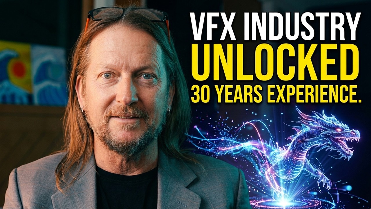 A VFX Artist's Journey: 30 Years in Animation & Visual Effects | Meet AIE Trainer Lars Holmgren