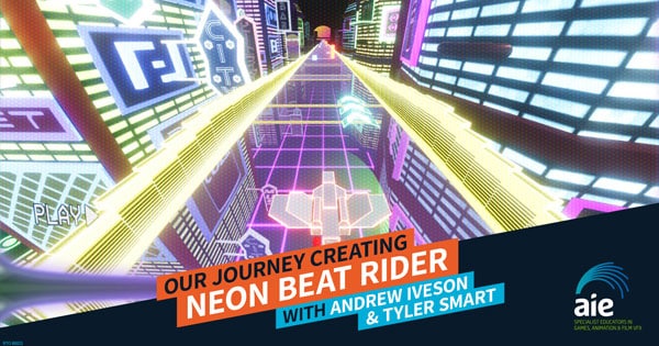 Neon Beat Rider Feature Image | AIE Workshops