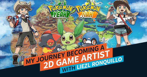 My journey becoming a 2D Game Artist - Liezl Ronquillo Feature Image | AIE Workshop