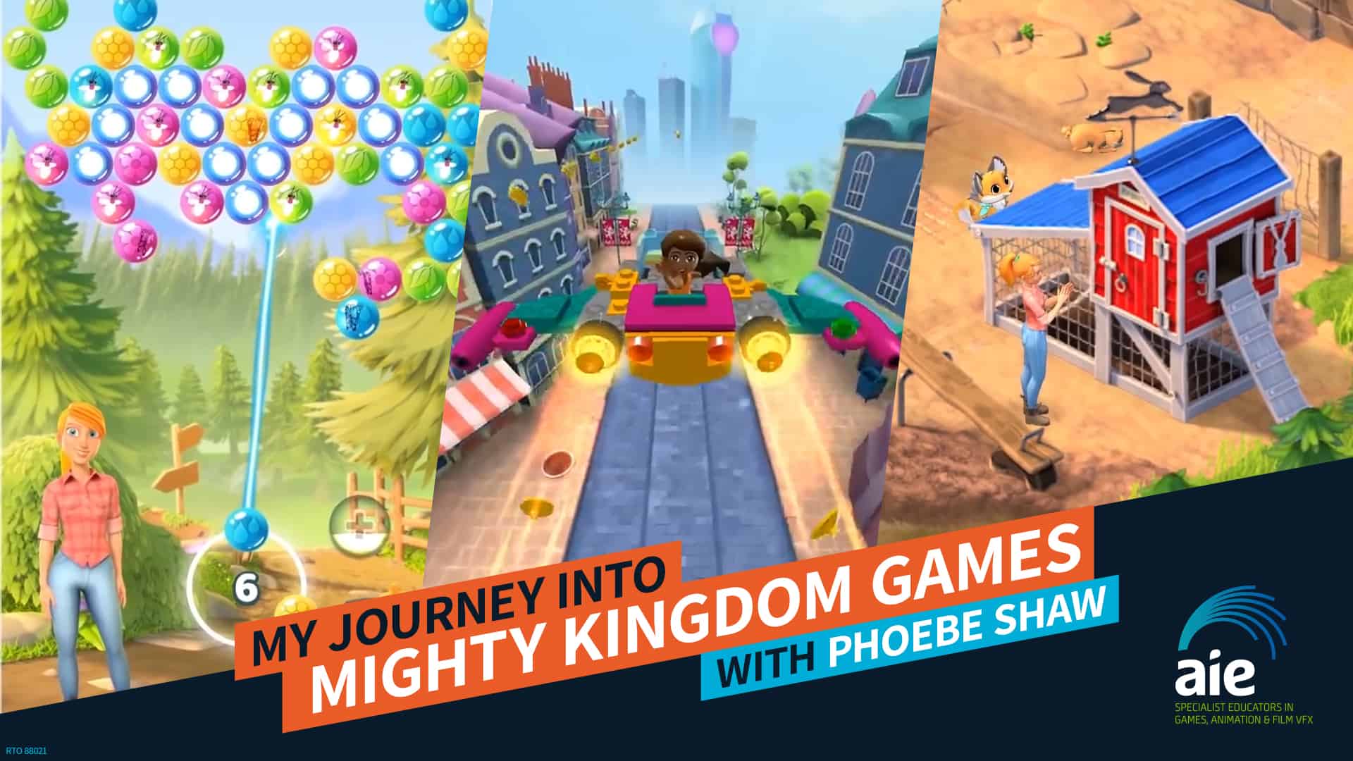 My Journey into Mighty Kingdom Games - Phoebe Shaw | AIE Workshop