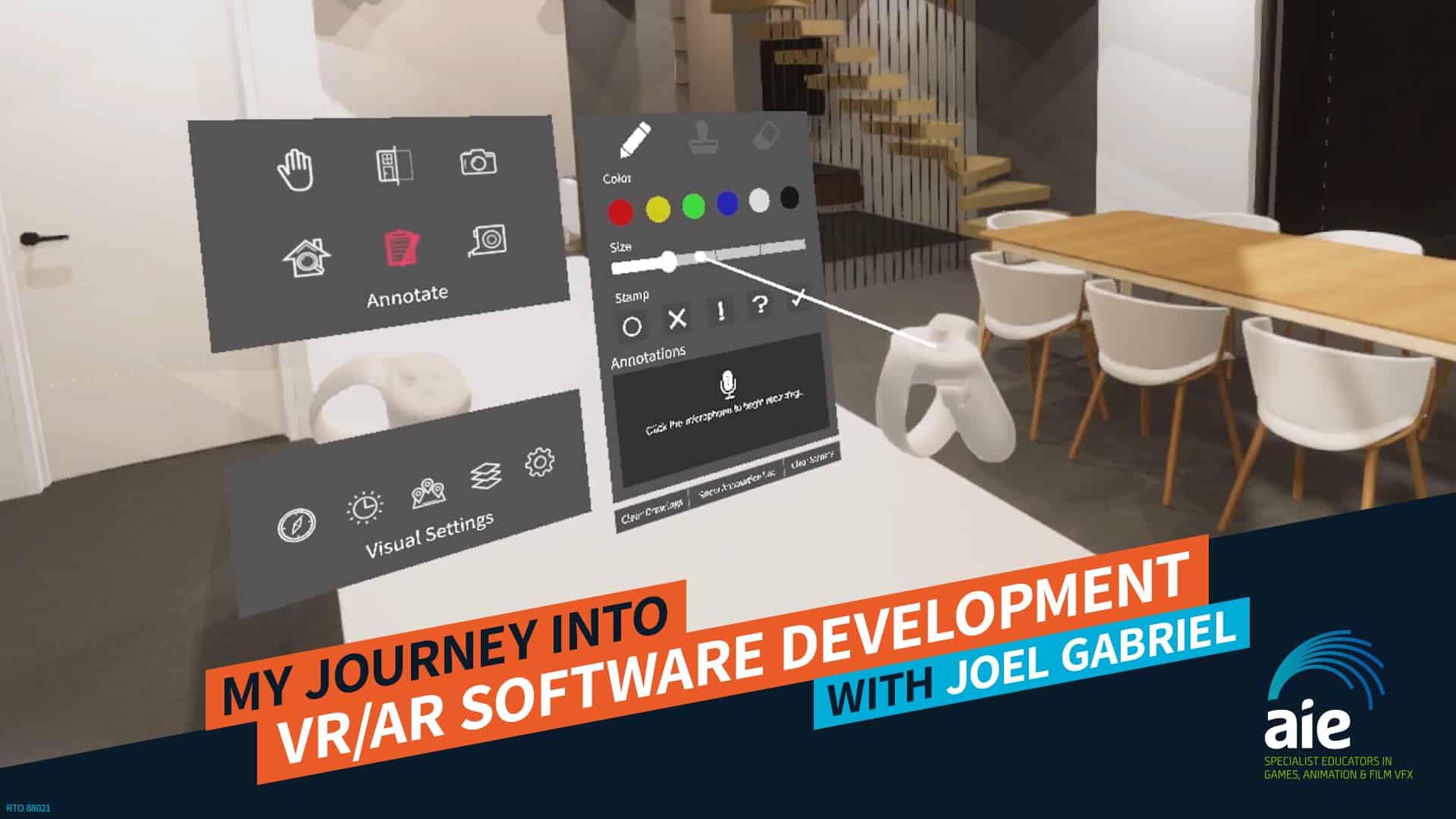 My Journey into VR/AR Software Development – Joel | AIE Workshop