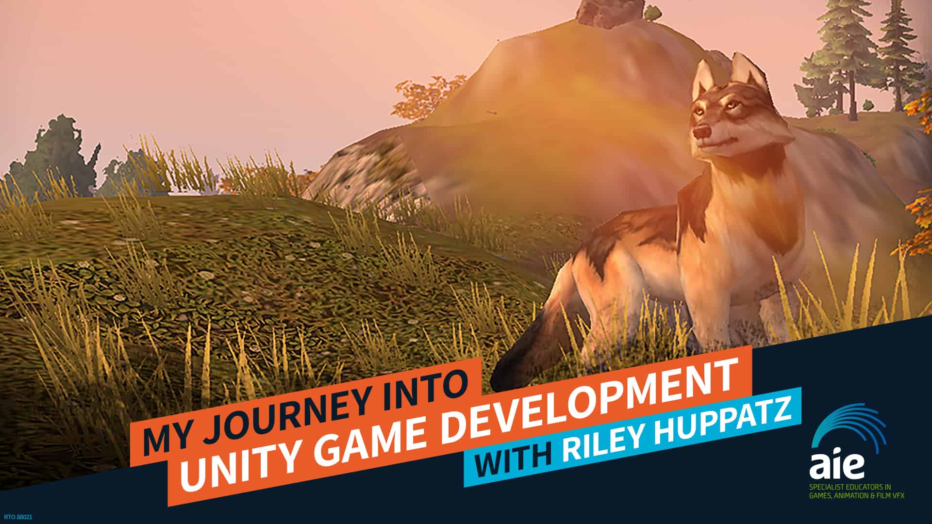 AIE-OnlineWorkshops_21RileyHuppatz_EventCoverPhoto My Journey into Unity Game Development – Riley Huppatz | AIE Workshop