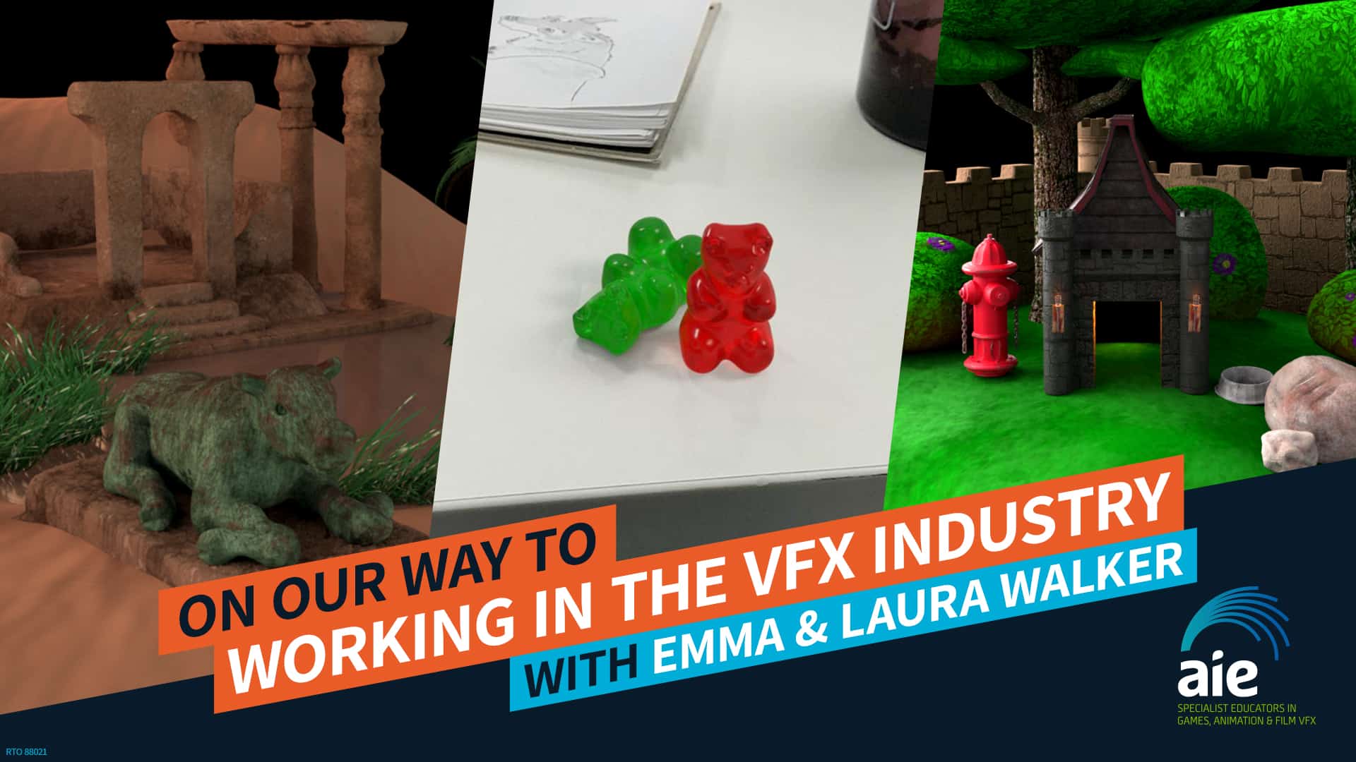 On our way to working in the VFX industry – Emma and Laura Walker Feature Image | AIE Workshop
