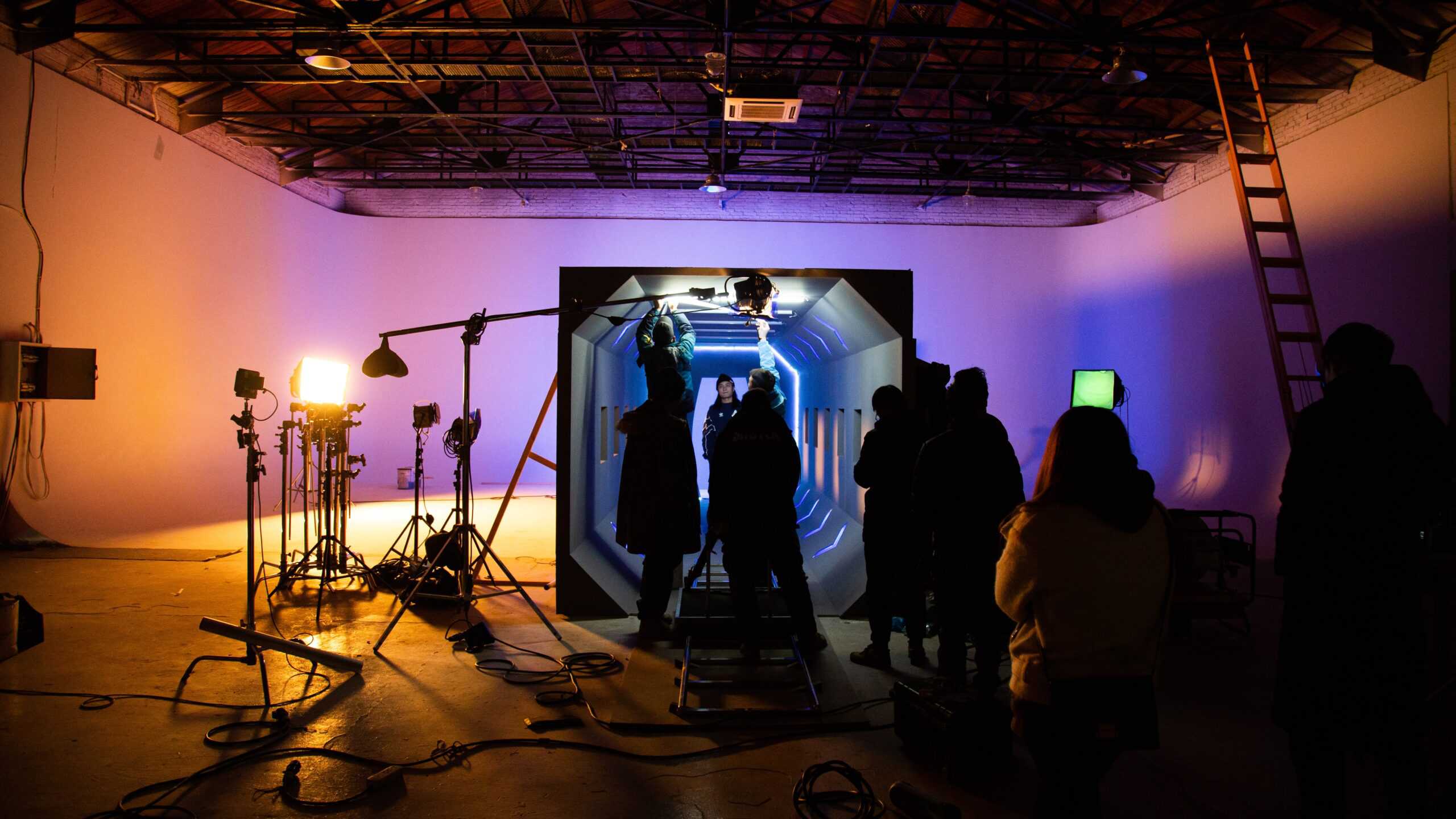Filming On Set Film and Virtual Production Course | AIE