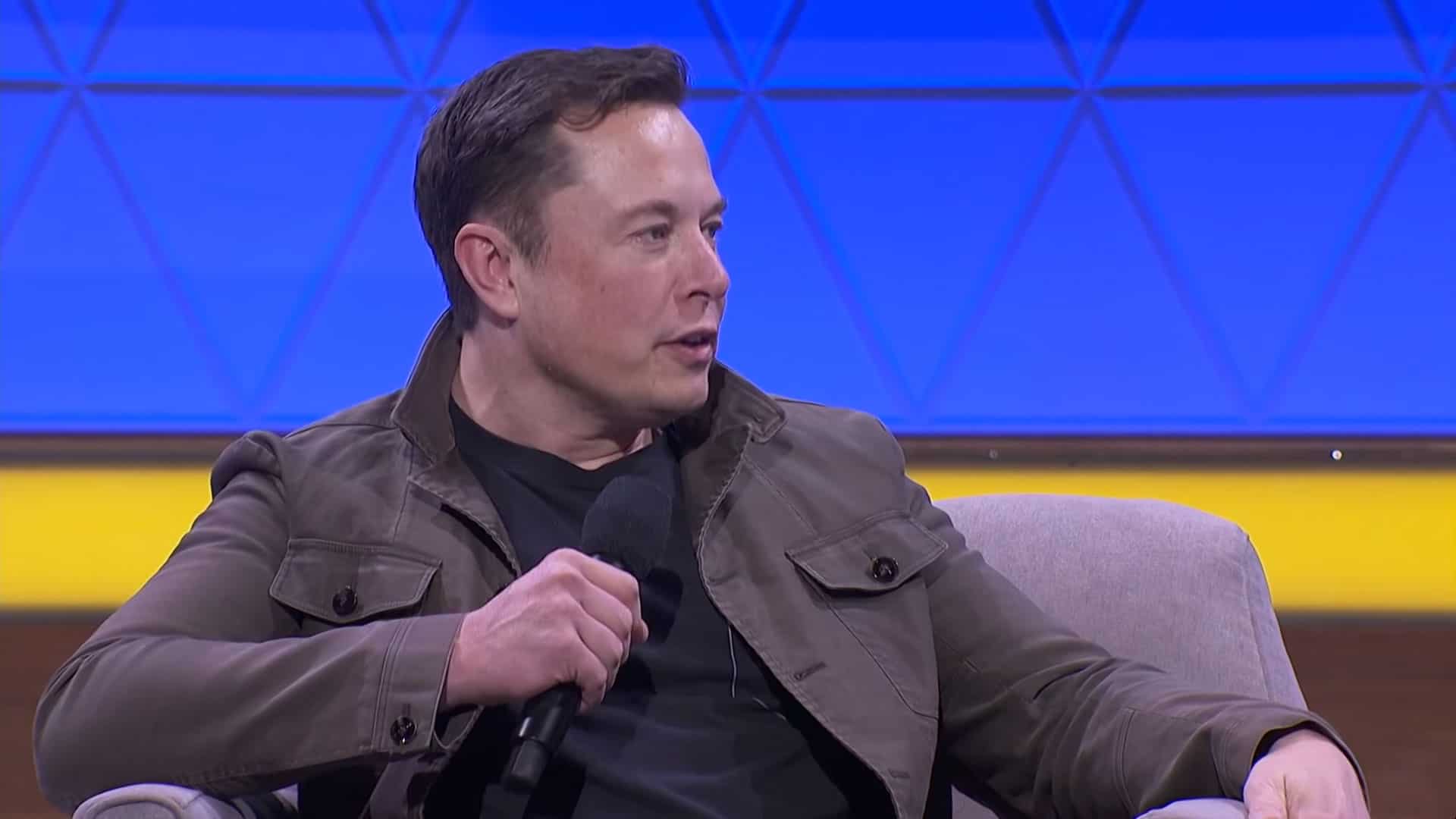 Elon Musk at E3 2019