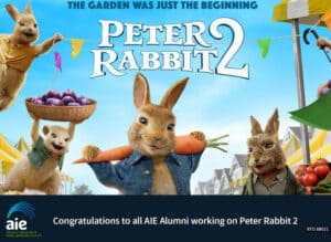 AIE Alumni credited at Peter Rabbit 2