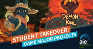 STUDENT TAKEOVER: GAME MAJOR PROJECT Feature Image | AIE Workshop