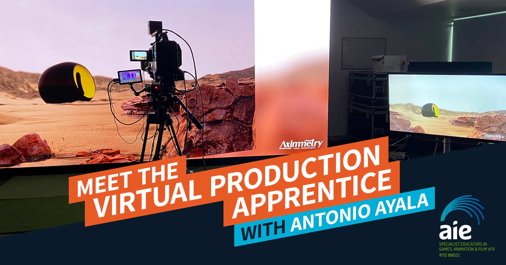 Meet the Virtual Production Apprentice: Antonio Ayala | AIE Workshop