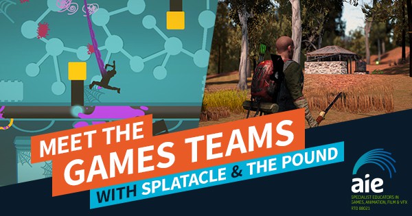 Meet the Games Teams: Splatacle & The Pound Feature Image | AIE Workshop