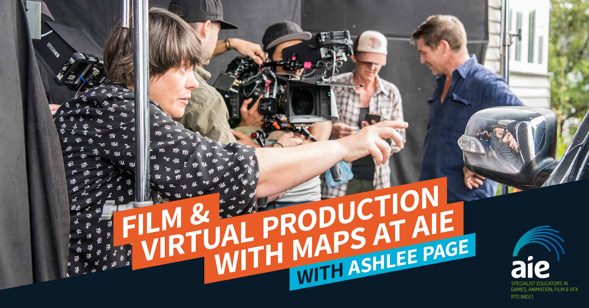 Film & Virtual Production with MAPS at AIE | AIE Workshop