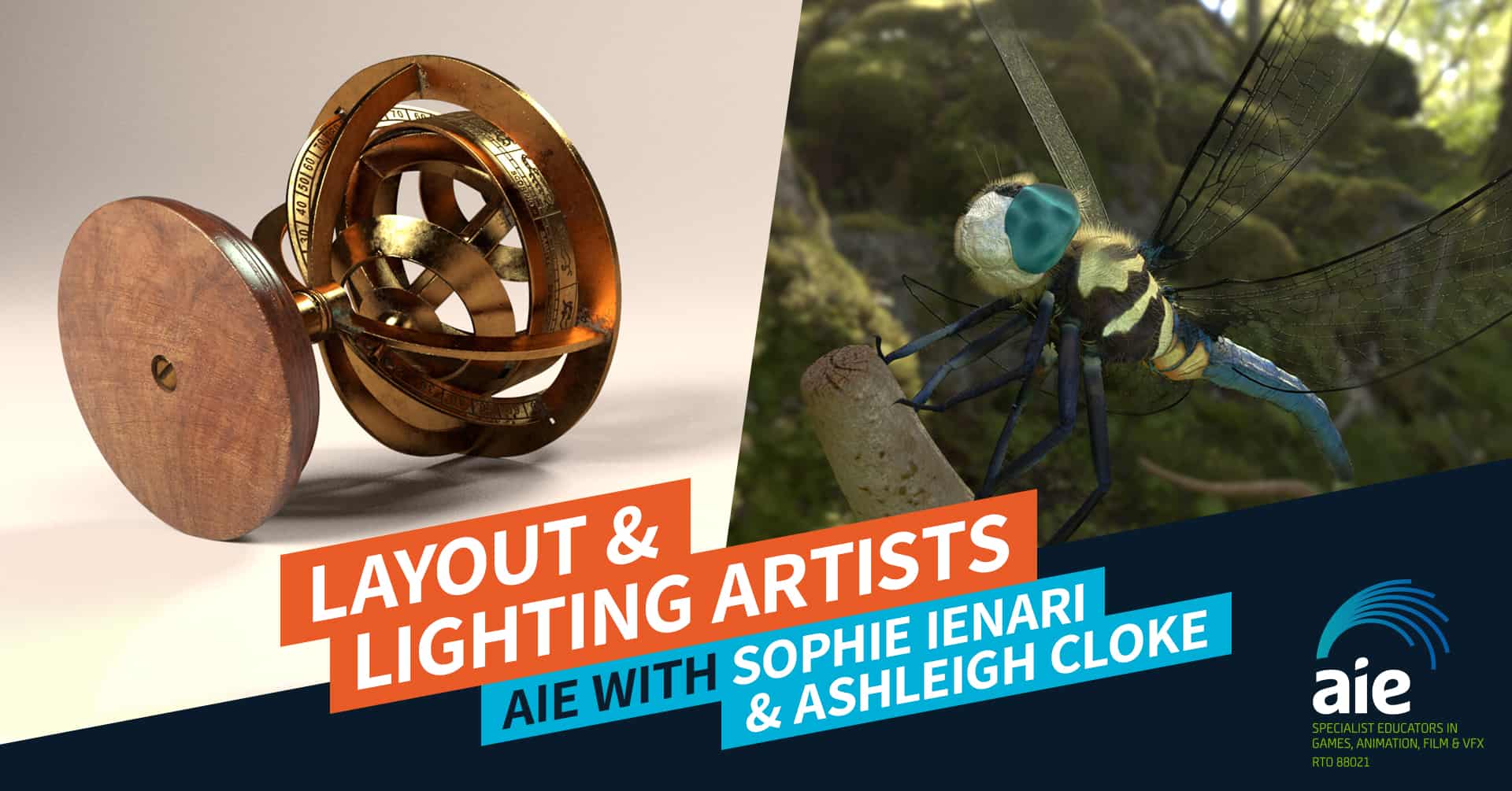 Layout & Lighting Artists: AIE with Sophie Ienari & Ashleigh Cloke | AIE Workshop