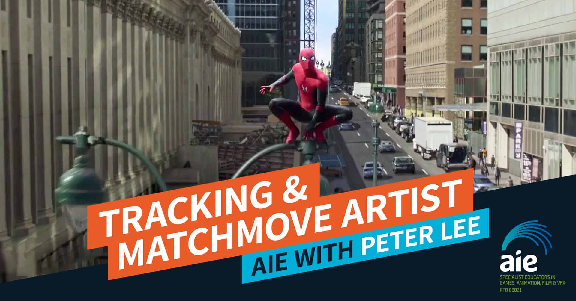 Tracking & Matchmove Artist: AIE with Peter Lee | AIE Workshop