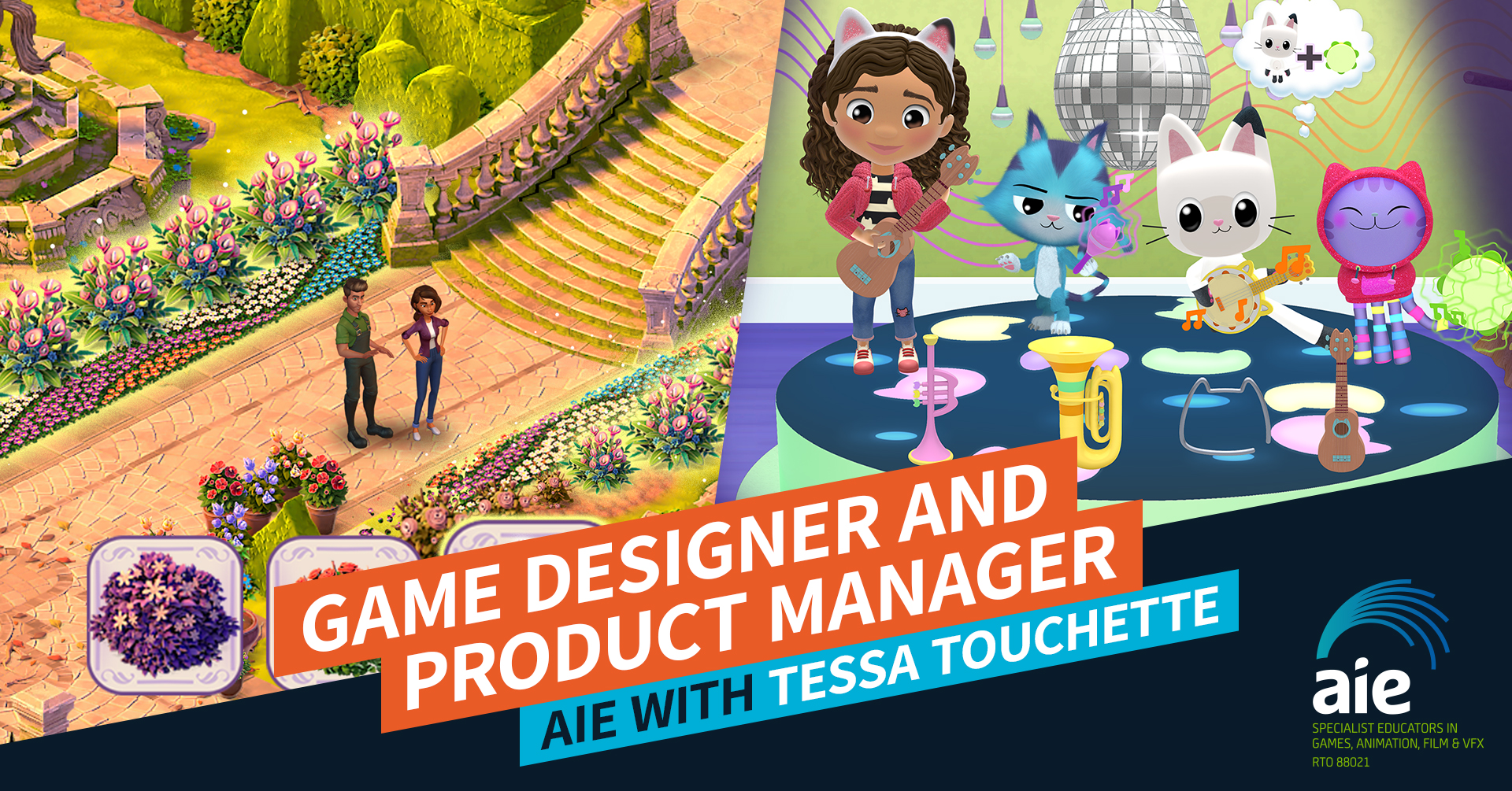 Game Designer & Product Manager: AIE with Tessa Touchette | AIE Workshop