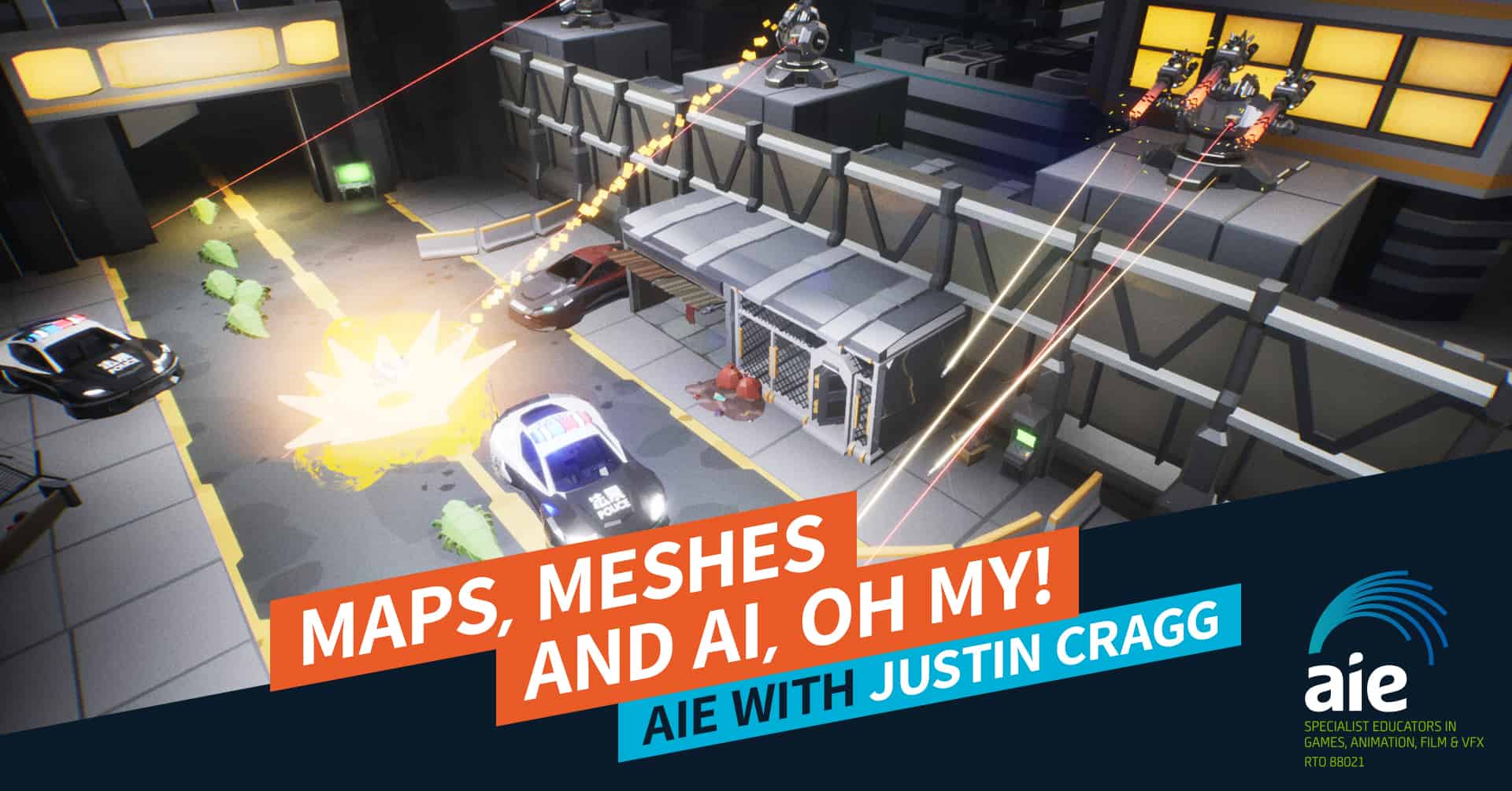 Maps, Meshes And AI, Oh My: AIE with Justin Cragg | AIE Workshop