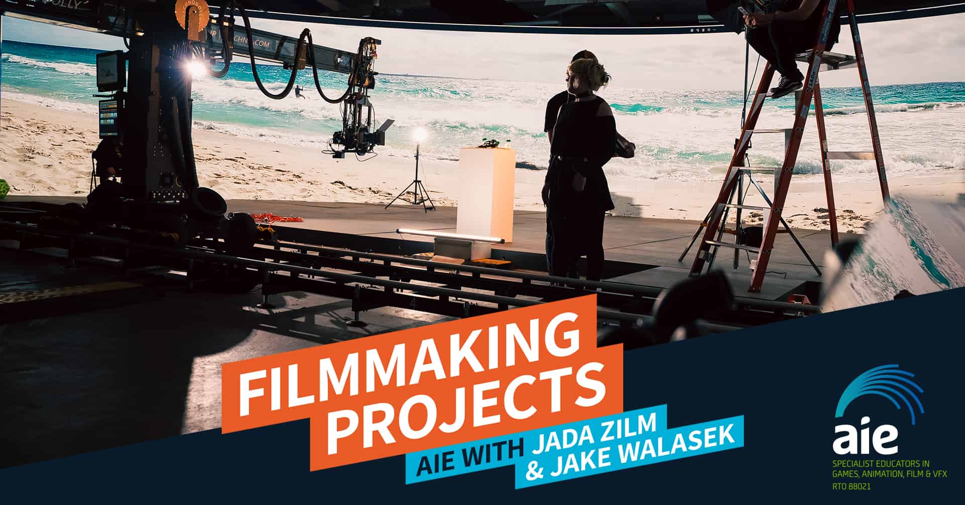 Filmmaking Projects: AIE with Jada Zilm and Jake Walasek | AIE Livestream