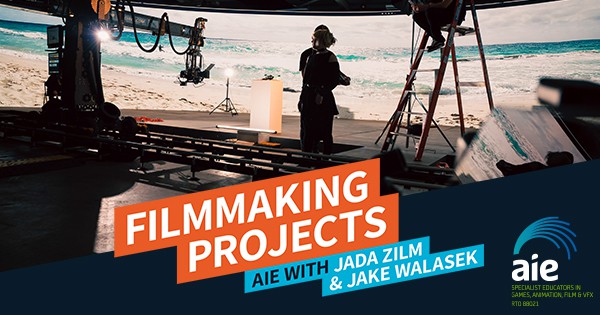 Filmmaking Projects: AIE with Jada Zilm and Jake Walasek Feature Image | AIE Livestream