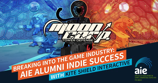 AIE Livestream | Breaking Into The Game Industry: AUE Alumni Indie Success With Kite Shield Interactive | Feature Image