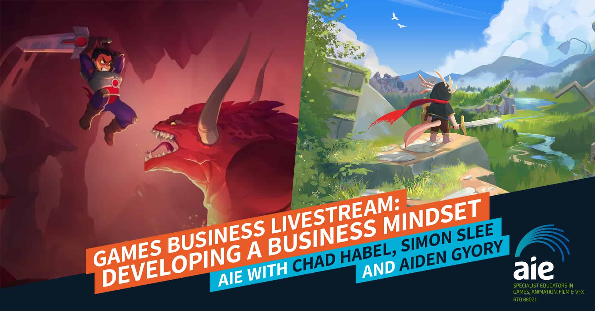 AIE Livestream | Games Business Livestream: Developing a Business Mindset