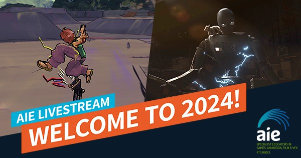 AIE Livestream | Welcome to 2024 with AIE | Feature Image