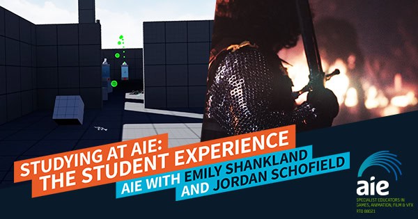 AIE Livestream | The Student Experience: Studying at AIE | Feature Image